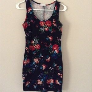 Ambiance Apparel Floral Bodycon